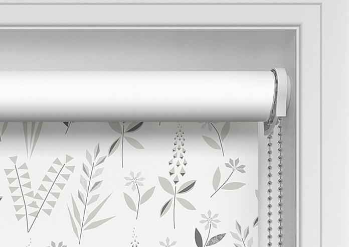 Woodland Phlox, Snow - Twist&Fit Roller Blind - Image 11